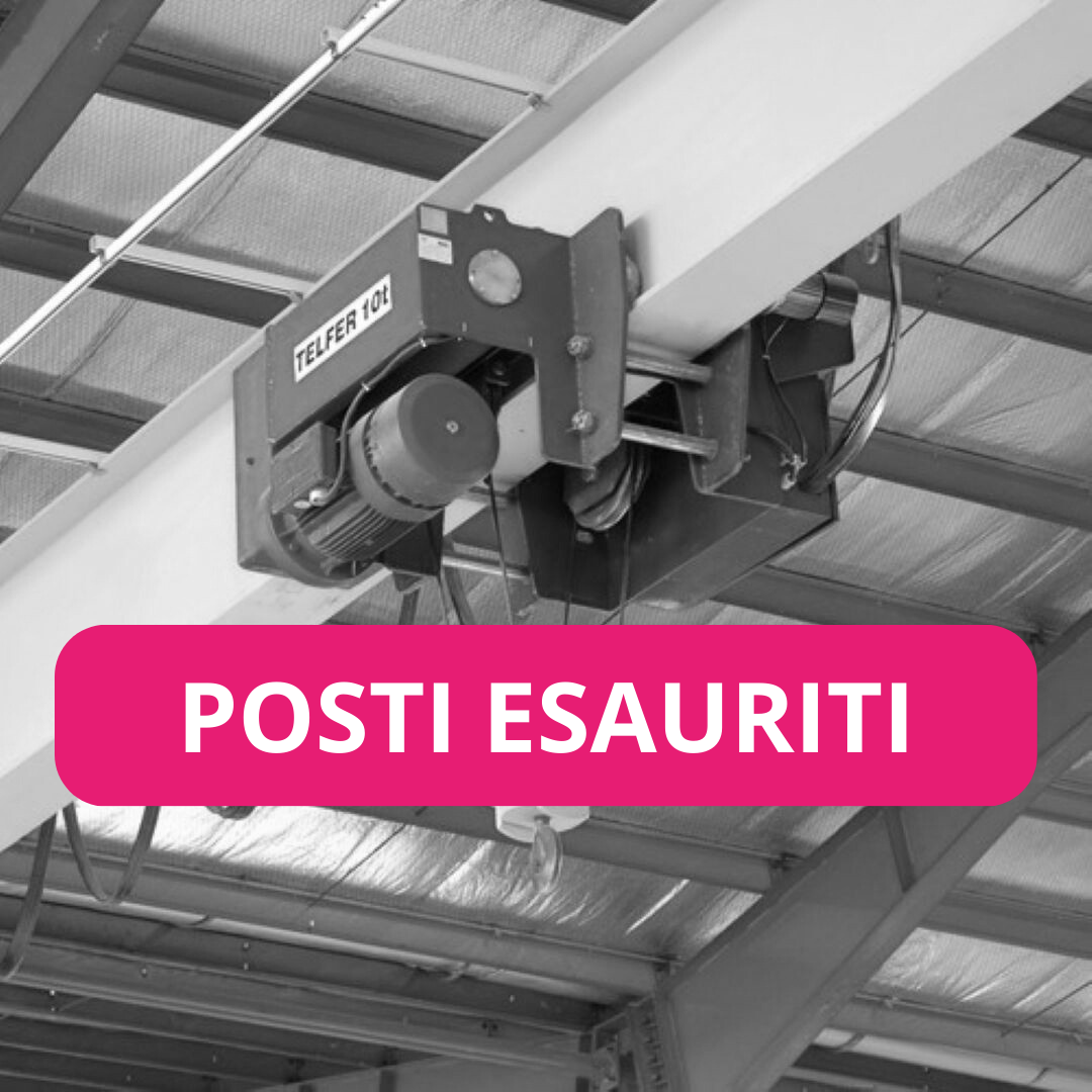 Addetti alla conduzione di carroponte/gru a cavalletto con comando pensile/radiocomando