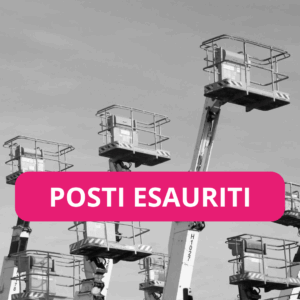 Aggiornamento addetti all'uso di piattaforme elevatrici con stabilizzatori e senza stabilizzatori