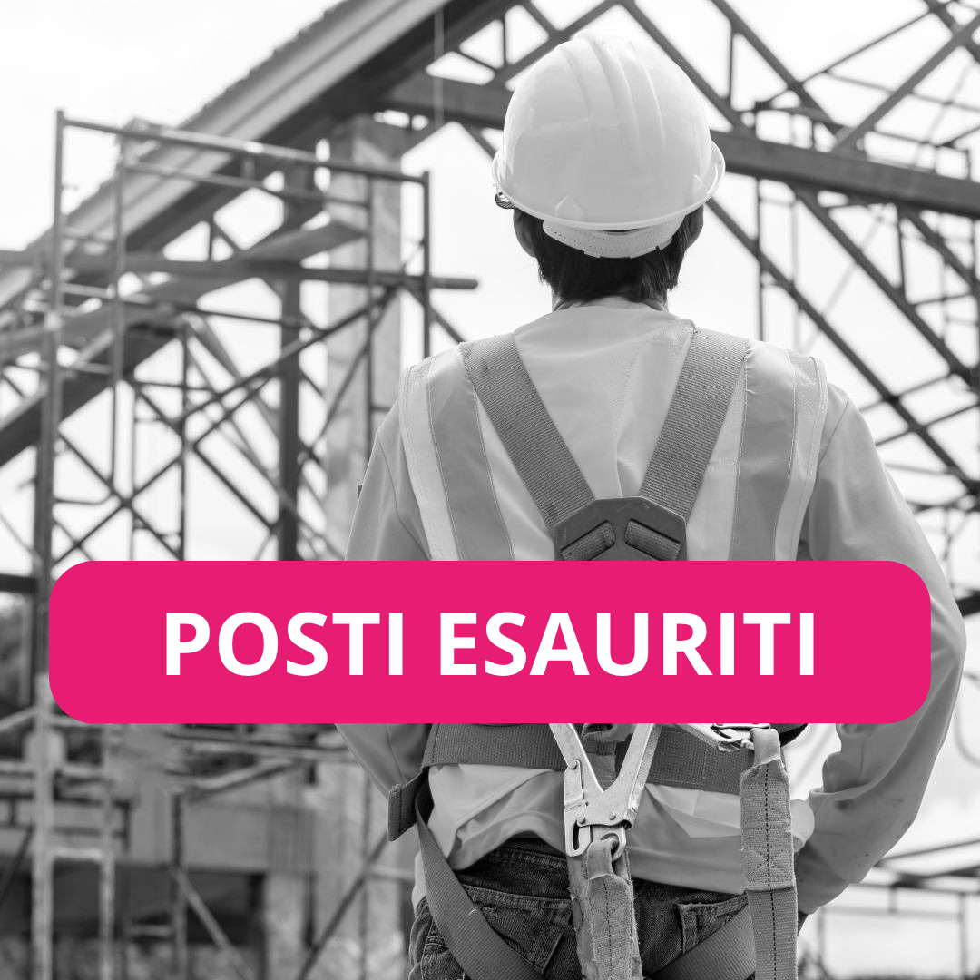 Formazione e addestramento per lavoratore che esegue lavori in quota (senza funi) e uso di DPI di III Categoria