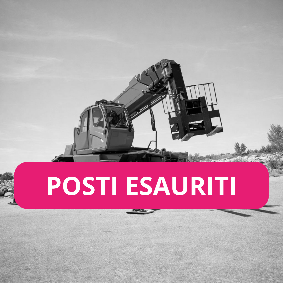 Addetti all'uso di carrello telescopico frontale e rotativo