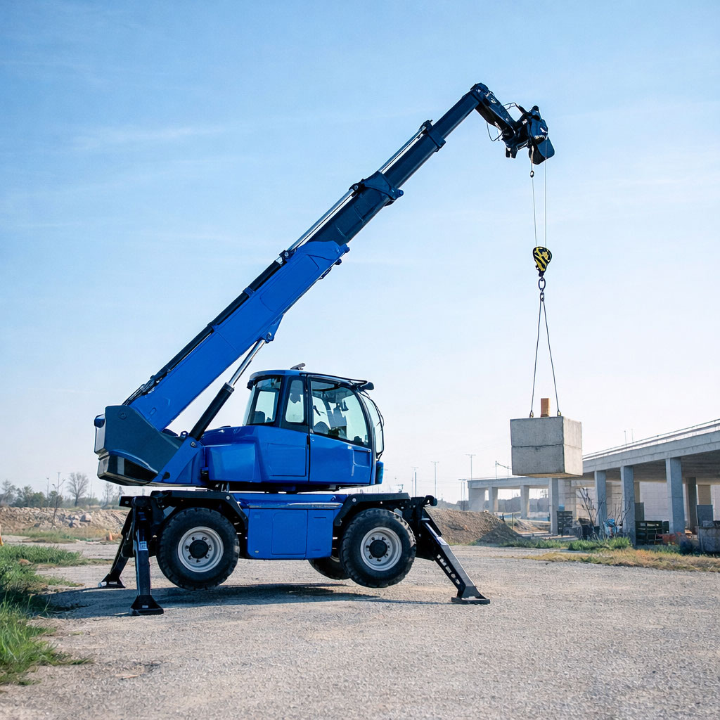 Formazione pratica addetti all'uso di carrello telescopico rotativo